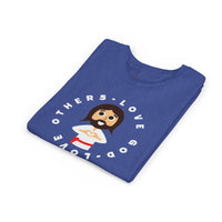 "Love God Love Others" Jesus Heart Shirt - Youth T-Shirt - Sizes Youth S-XL