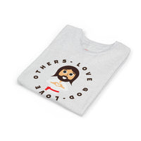 "Love God Love Others" Jesus Heart Shirt - Youth T-Shirt - Sizes Youth S-XL
