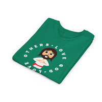 "Love God Love Others" Jesus Heart Shirt - Youth T-Shirt - Sizes Youth S-XL