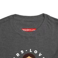 "Love God Love Others" Jesus Heart Shirt - Toddler T-Shirt - Sizes 2T-5T