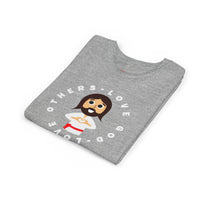 "Love God Love Others" Jesus Heart Shirt - Youth T-Shirt - Sizes Youth S-XL