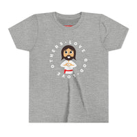 "Love God Love Others" Jesus Heart Shirt - Youth T-Shirt - Sizes Youth S-XL