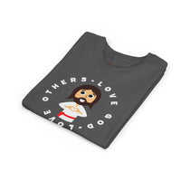 "Love God Love Others" Jesus Heart Shirt - Youth T-Shirt - Sizes Youth S-XL