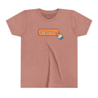 "Choose Jesus" Christian T Shirt - Youth Short Sleeve - Unisex Sizes YS-YXL