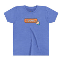 "Choose Jesus" Christian T Shirt - Youth Short Sleeve - Unisex Sizes YS-YXL