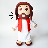 The Talking Jesus Doll - The Plush Jesus Doll that speaks 10 Bible Verses.  A boys and girls gift idea for Easter, Baptisms, Birthdays and Christmas.