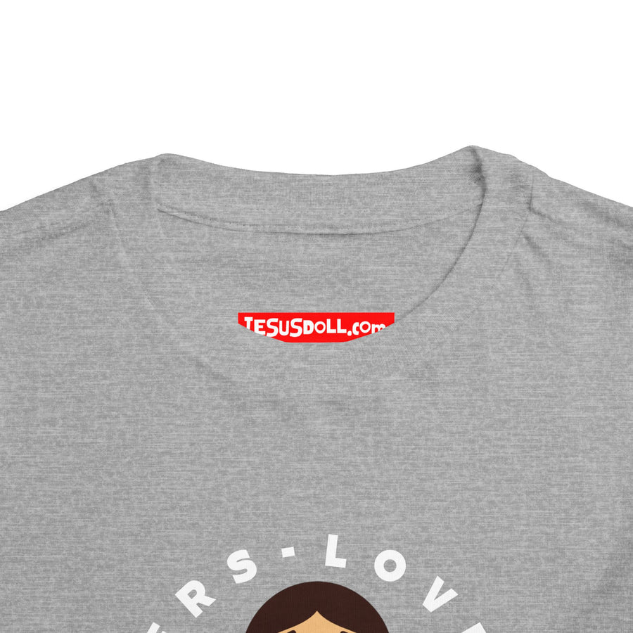 "Love God Love Others" Jesus Heart Shirt - Toddler T-Shirt -  Sizes 2T-5T