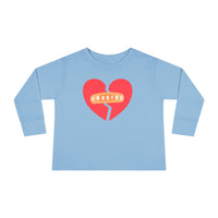 "Forgive" Heals Broken Hearts - Long Sleeve - Toddler T-Shirt -  Sizes 2T-5T