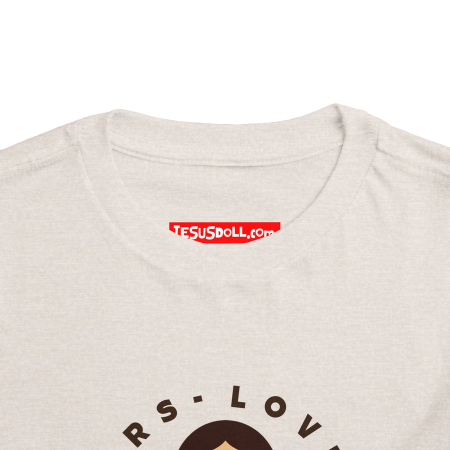 "Love God Love Others" Jesus Heart Shirt - Toddler T-Shirt -  Sizes 2T-5T