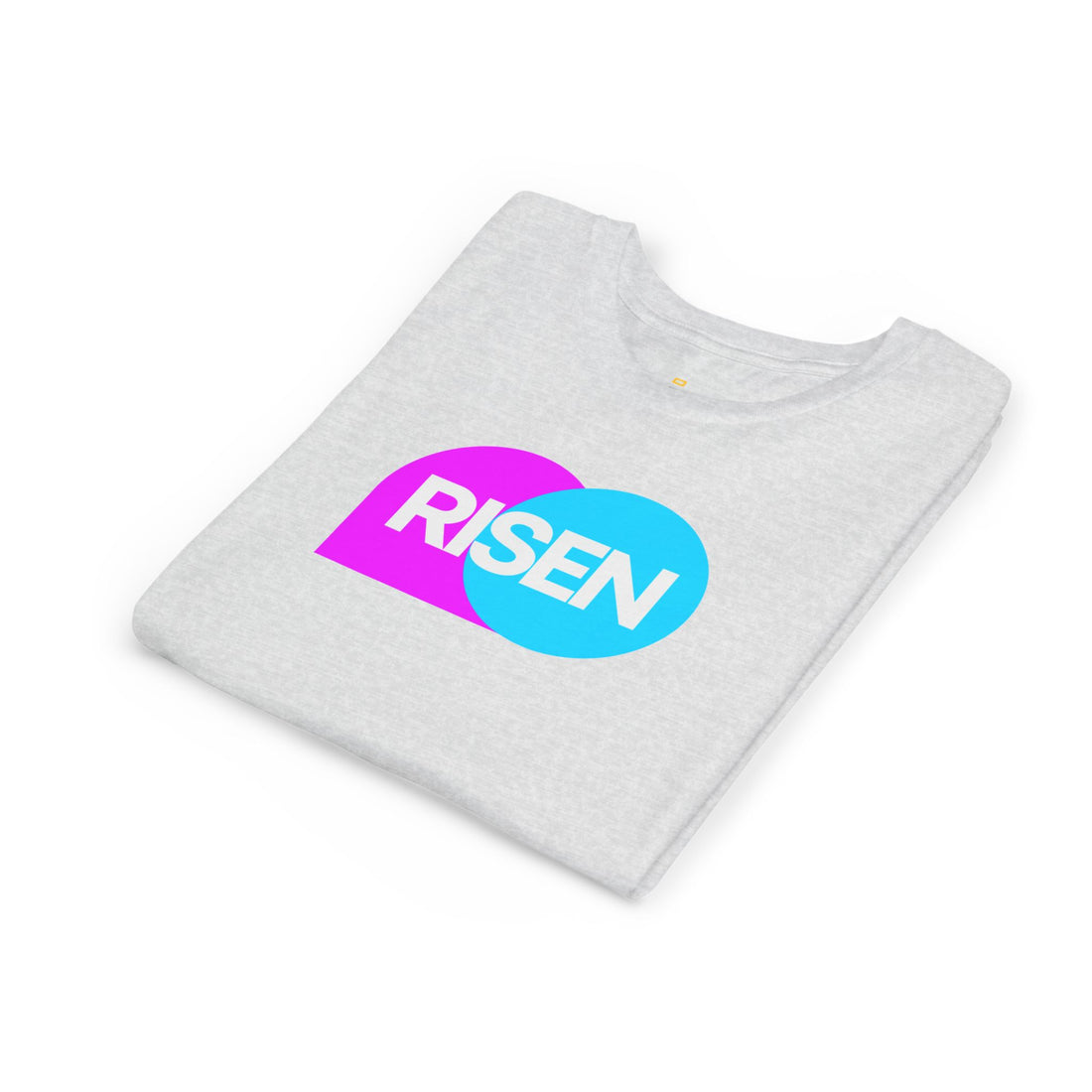 "Risen" Easter T Shirt - Youth Short Sleeve - Unisex Sizes YS-YXL
