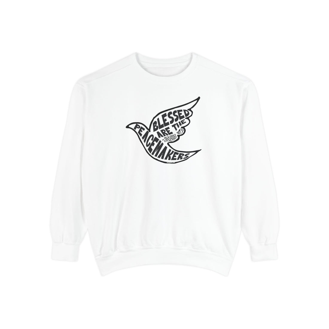 Blessed Are the Peacemakers Dove Sweatshirt