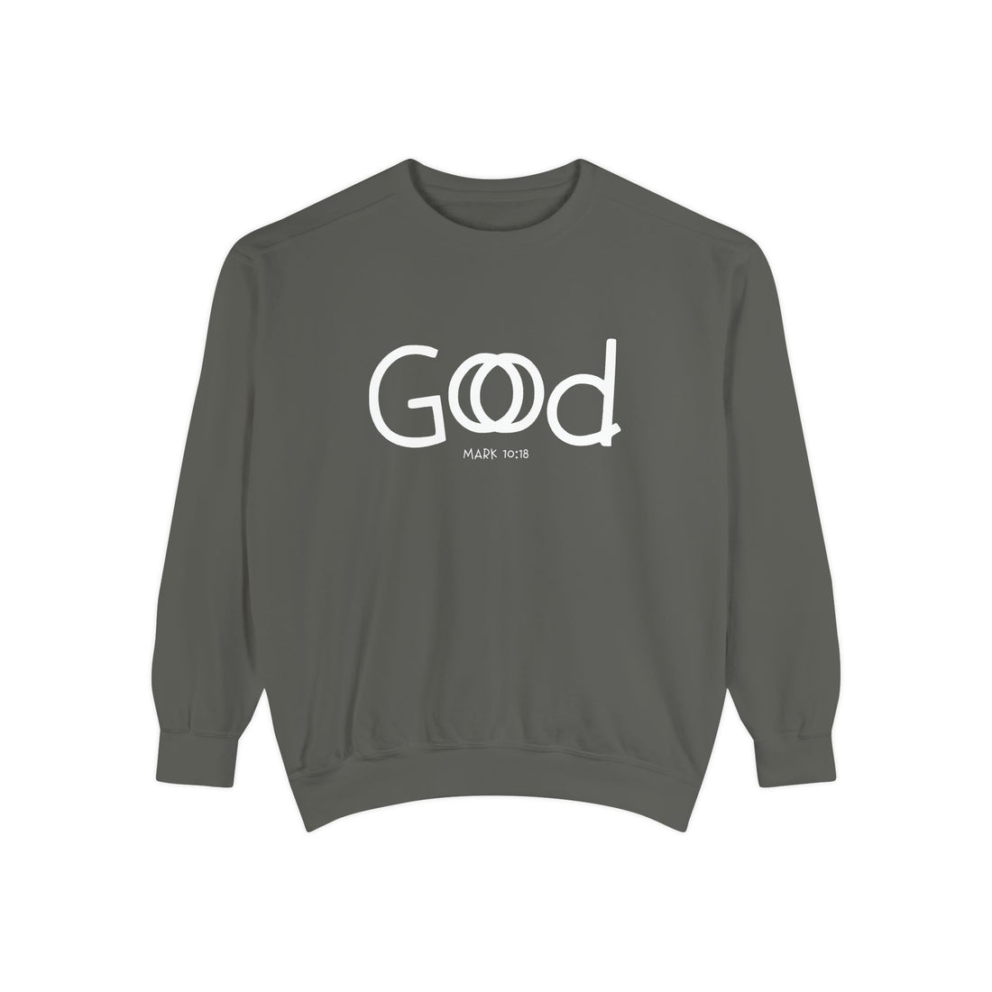 Garment-Dyed Sweatshirt - Cozy Classic Crewneck