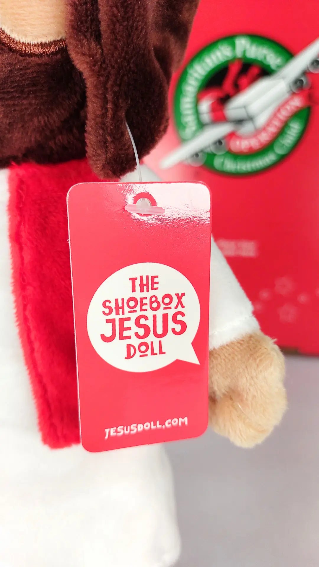 Shoebox Jesus Doll - Perfect WOW Gift Idea for Operation Christmas Child. 