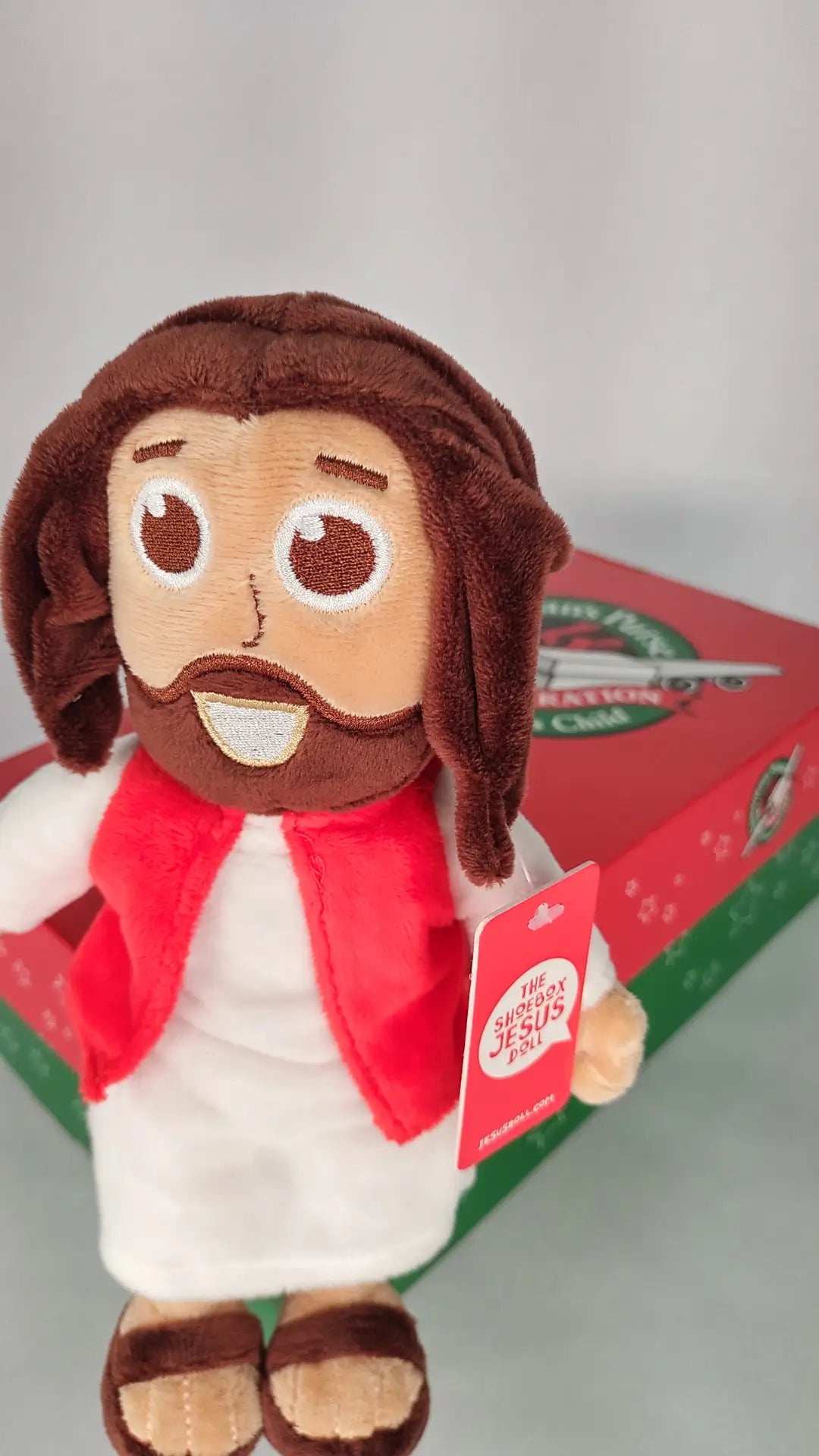 The shoebox Jesus Doll is perfect for boys, girls, any age or any country. 