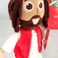 Shoebox Jesus Doll is made from the softest material available to hug and hold.