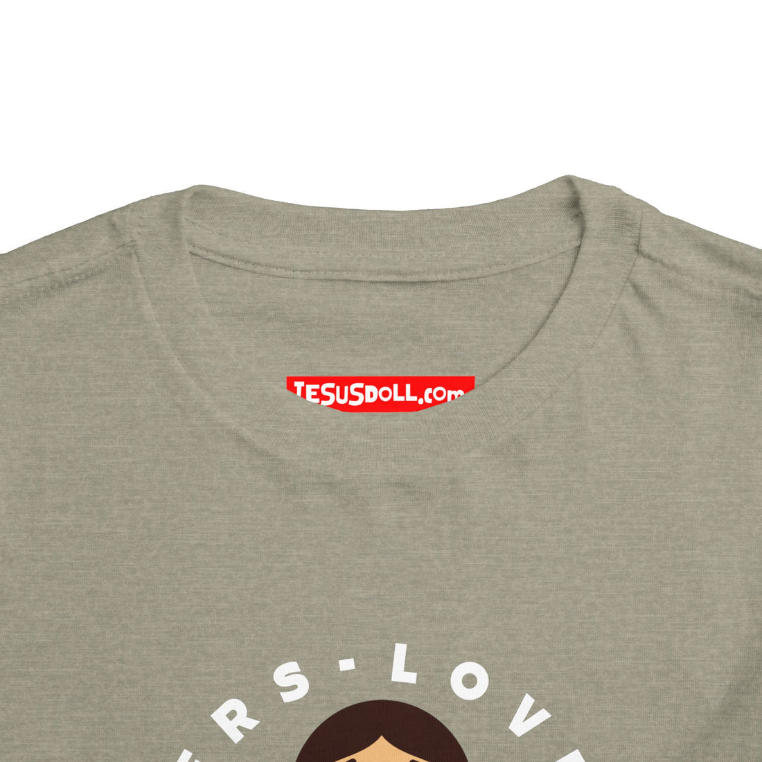 "Love God Love Others" Jesus Heart Shirt - Toddler T-Shirt -  Sizes 2T-5T