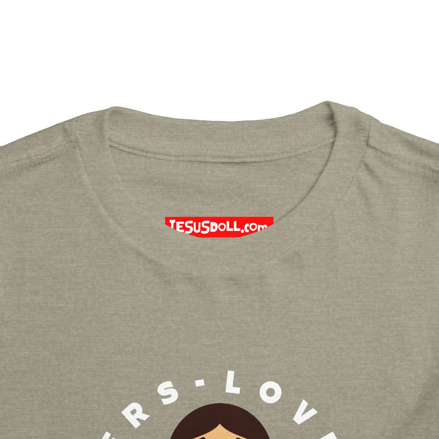 "Love God Love Others" Jesus Heart Shirt - Toddler T-Shirt -  Sizes 2T-5T