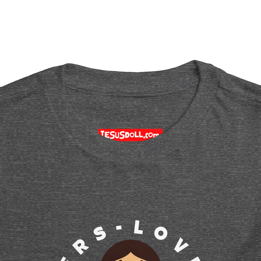 "Love God Love Others" Jesus Heart Shirt - Toddler T-Shirt -  Sizes 2T-5T