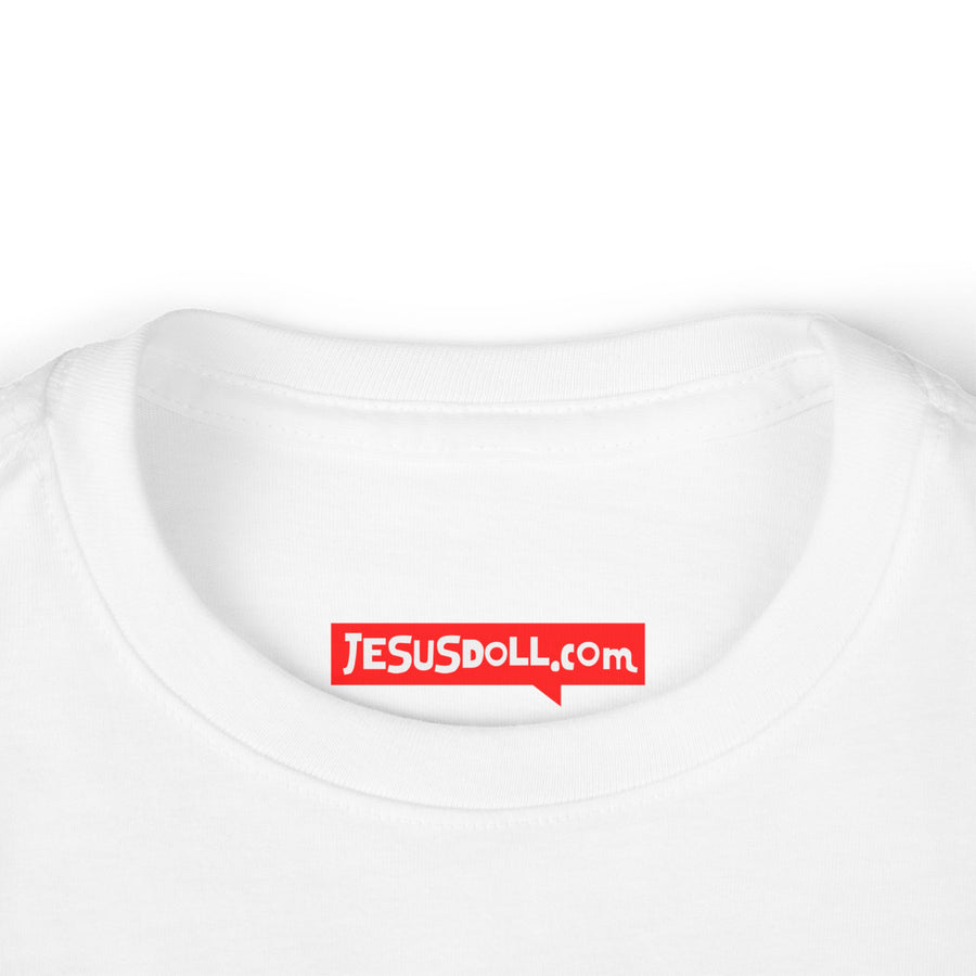 'Choose Jesus' Button Click - Toddler Long Sleeve Tee Shirt - Sizes 2T-6T