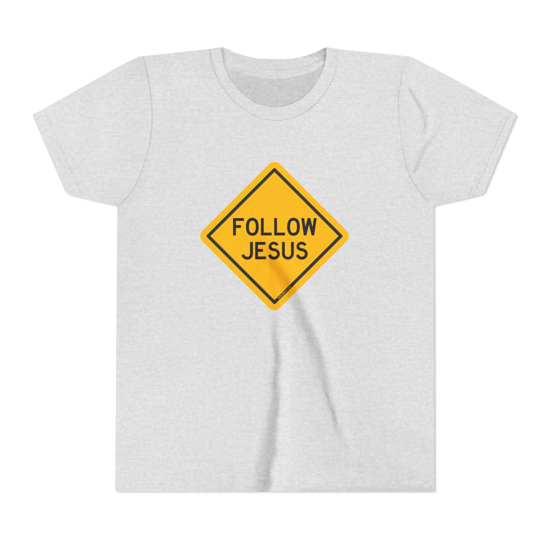 "Follow Jesus" Street Sign Shirt - Youth T-Shirt - Sizes Youth S-XL