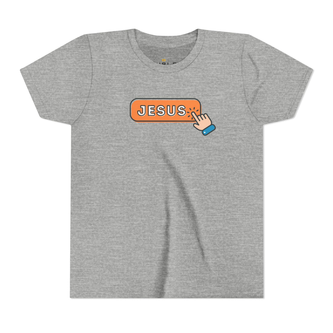 "Choose Jesus" Christian T Shirt - Youth Short Sleeve - Unisex Sizes YS-YXL