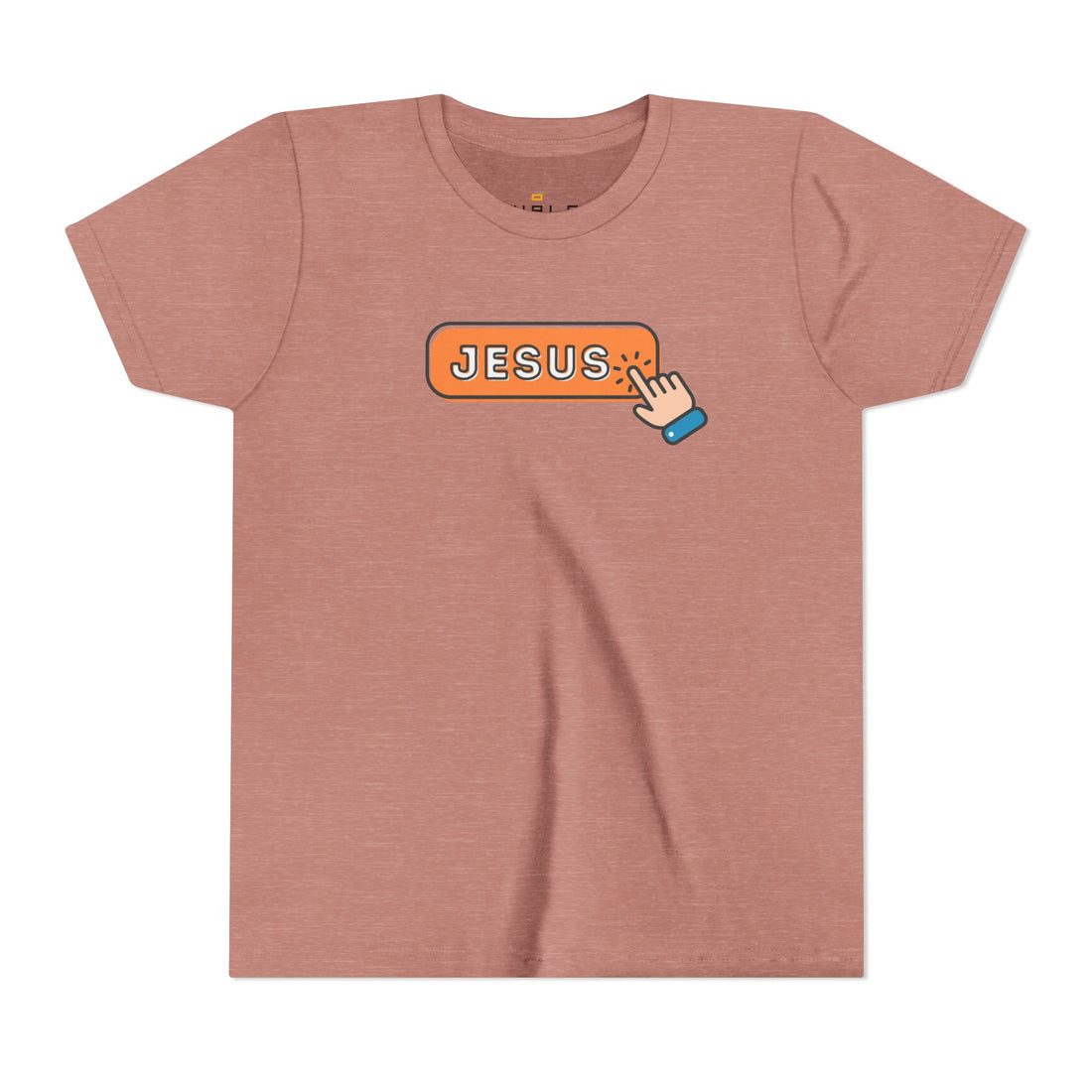 "Choose Jesus" Christian T Shirt - Youth Short Sleeve - Unisex Sizes YS-YXL