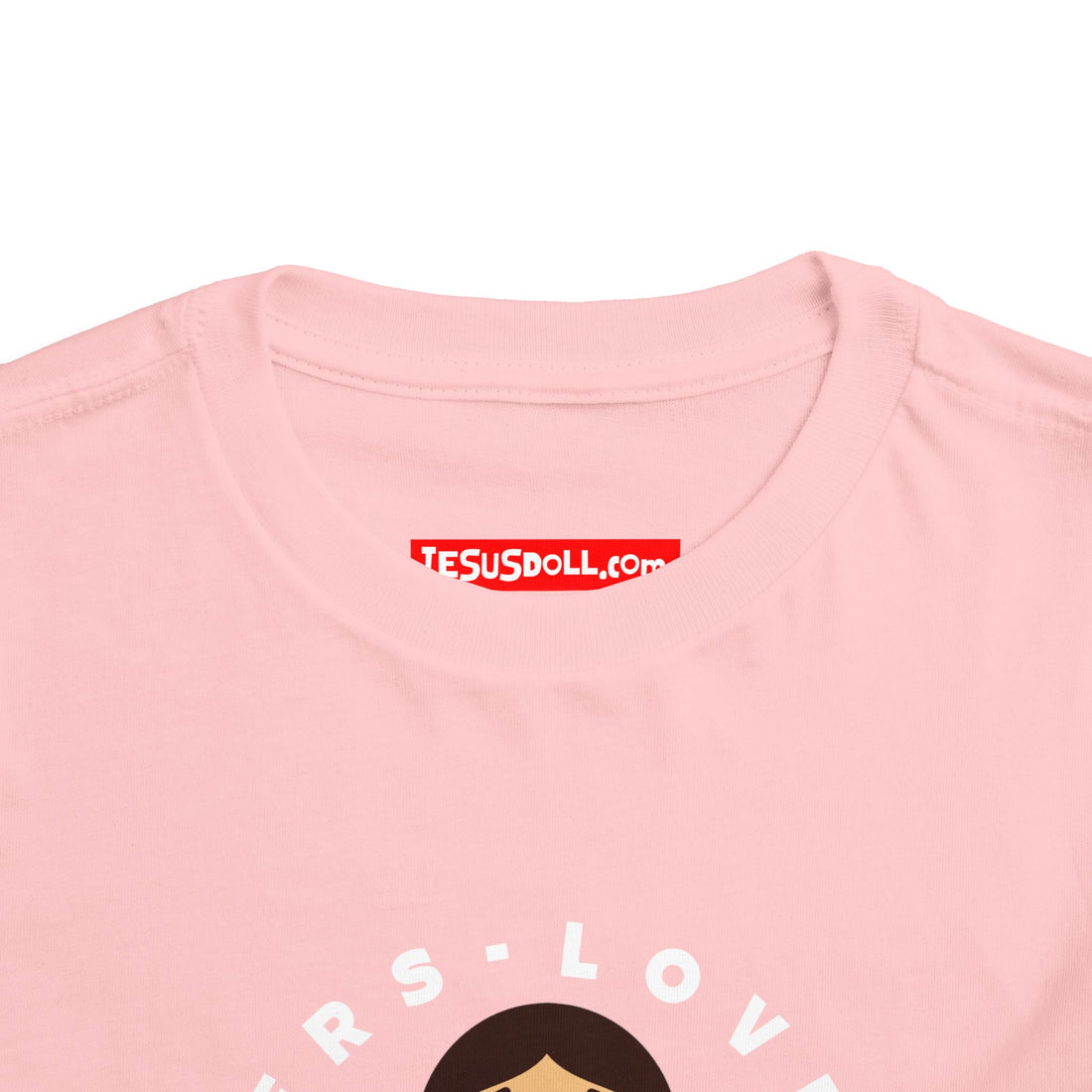 "Love God Love Others" Jesus Heart Shirt - Toddler T-Shirt -  Sizes 2T-5T
