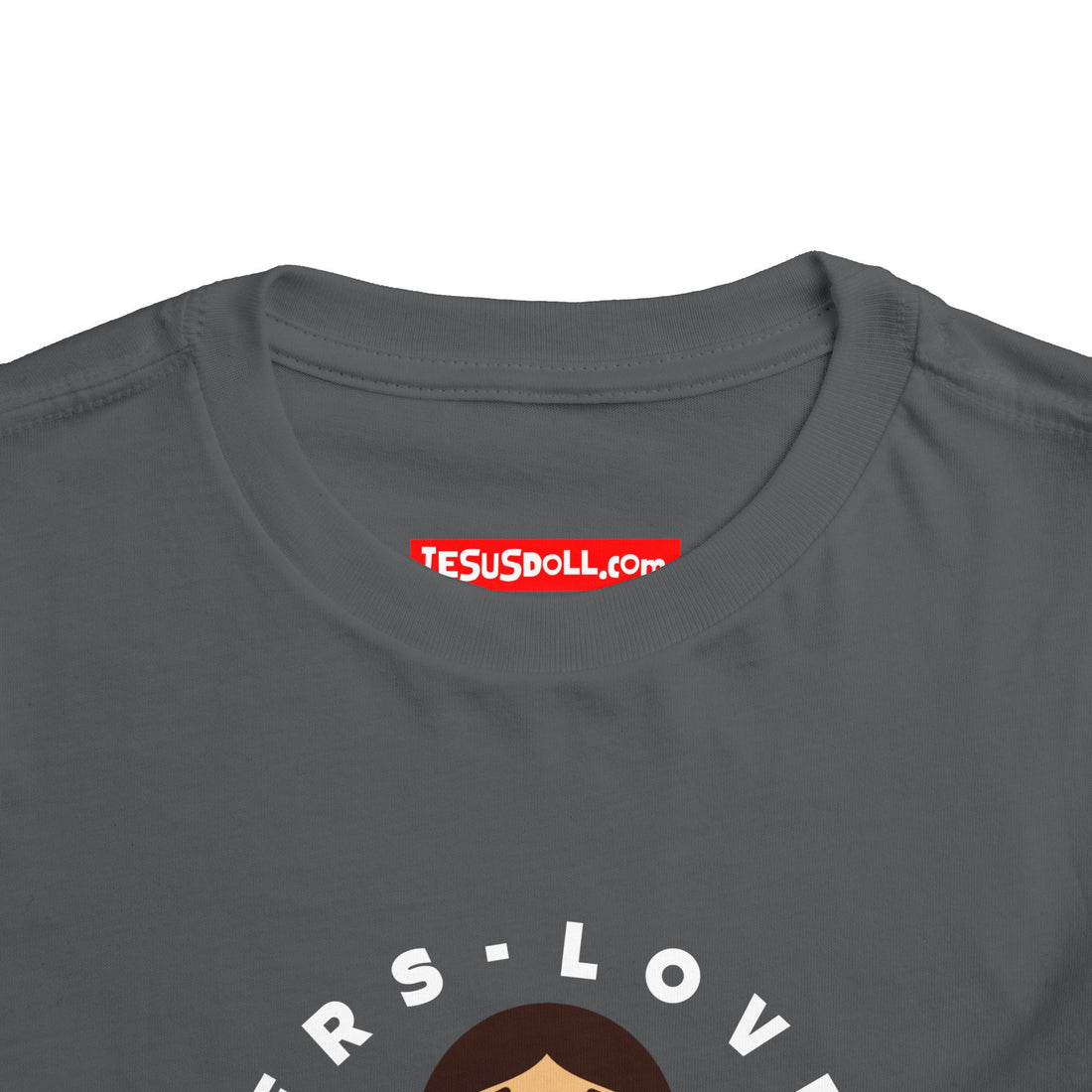 "Love God Love Others" Jesus Heart Shirt - Toddler T-Shirt -  Sizes 2T-5T