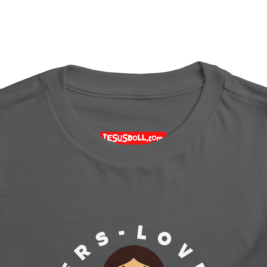 "Love God Love Others" Jesus Heart Shirt - Toddler T-Shirt -  Sizes 2T-5T