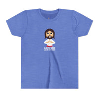 "Love God, Love Others" Jesus T Shirt - Youth Short Sleeve - Unisex Sizes YS-YXL