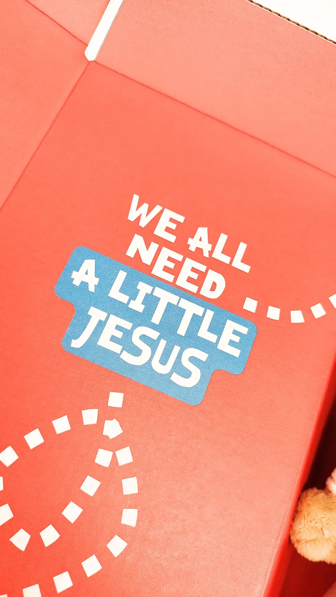 JesusGram - The Christian Gift Box - Inside flap - Says &