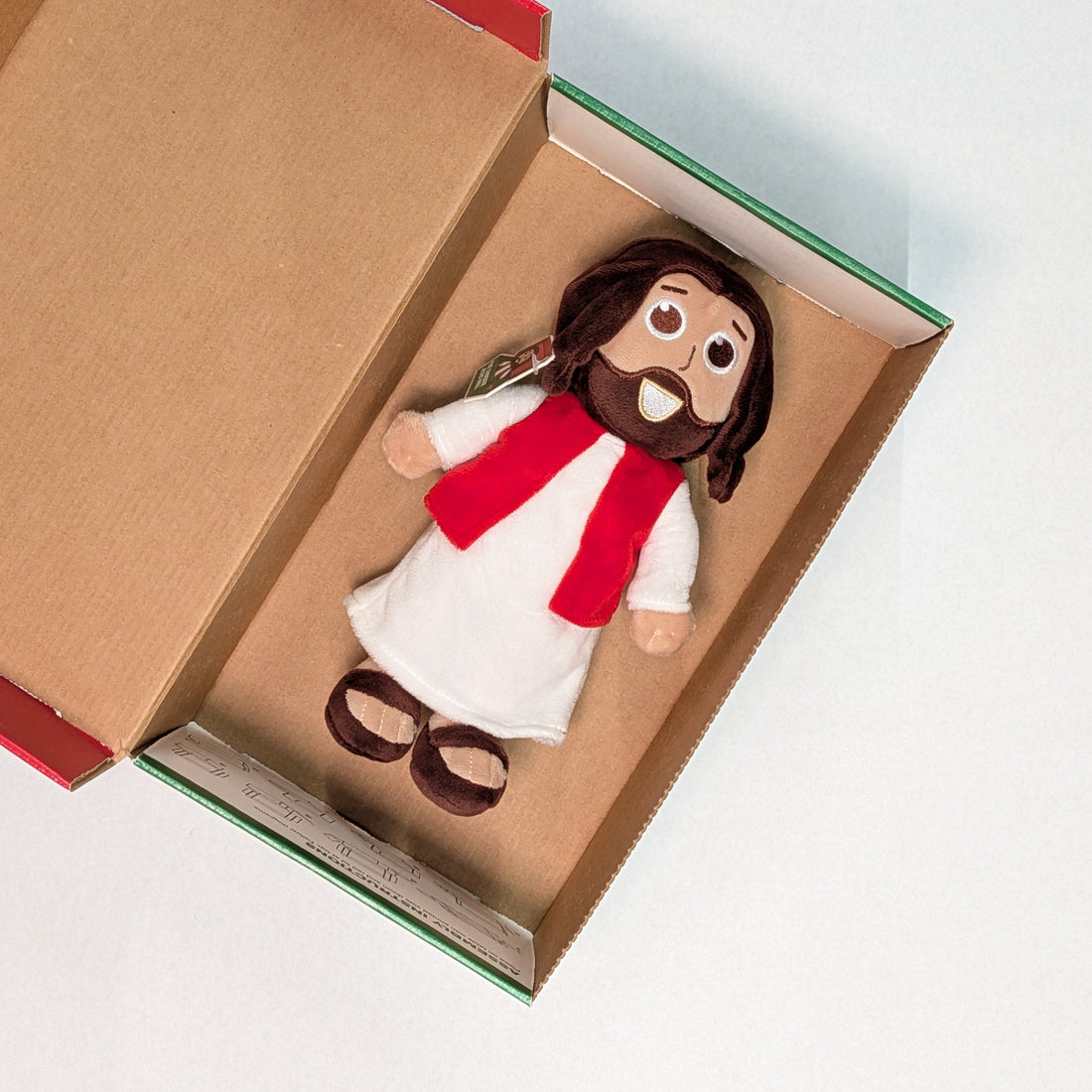 The Shoebox Jesus Doll fits perfectly in an Operation Christmas Child shoebox.  WOW gift for Christmas shoeboxes.  Bulk pricing available. 