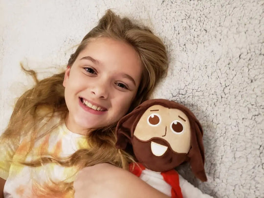 The Talking Jesus Doll.  Plush Jesus Doll that speaks 10 Bible Verses.  Loved by boys and girls worldwide. 