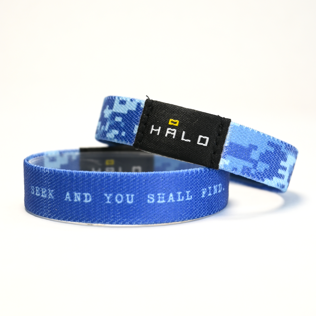JesusSaid Bracelet - Blue Camo