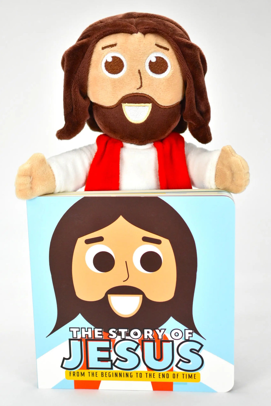 The Story of Jesus Book pairs perfectly with The Talking Jesus Doll.  Teach your kids before the world does.