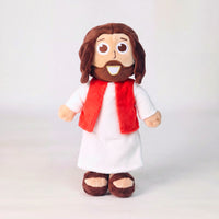 Lil' Jesus is a little plush bead-filled Jesus toy of Jesus Christ.  Made for babies, toddlers,  children and grandchildren.