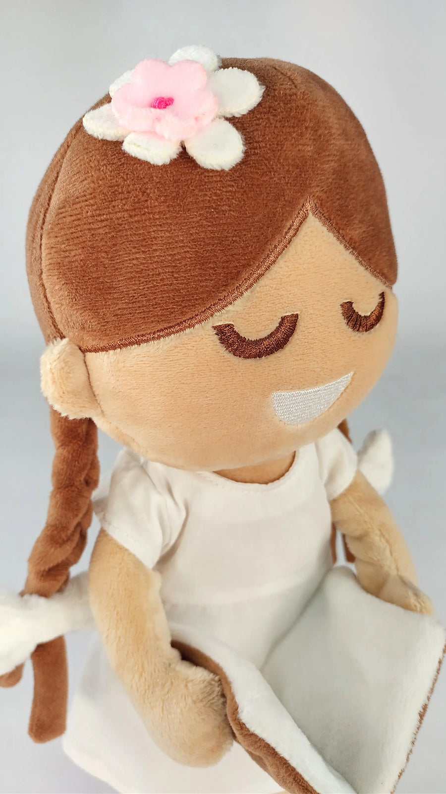 BibleGirl plush girl doll is an Baptism gift idea for girls.